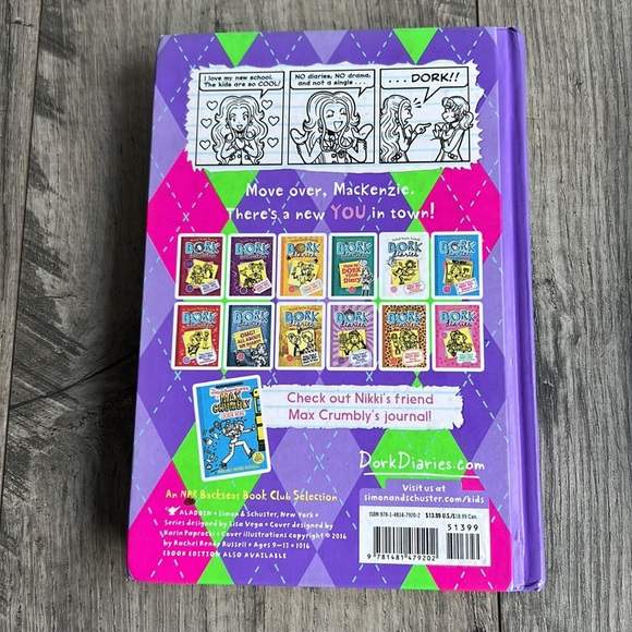 Books Dork Diaries and Diary of a Wimpy Kid Dog Days 3 Chapter Books - Picture 3 of 8